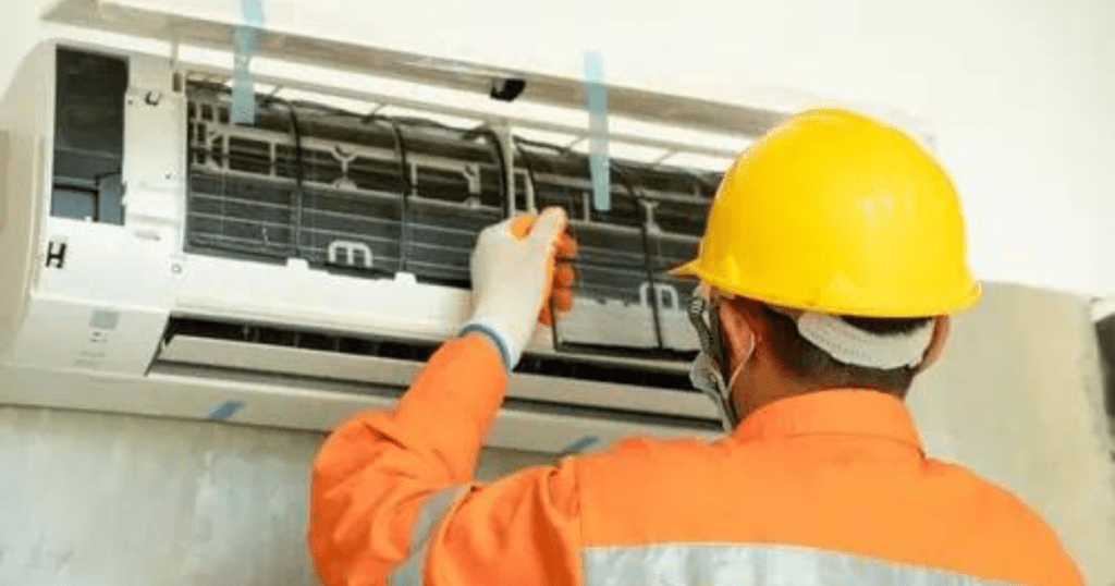 troubleshooting and repair aircon servicing